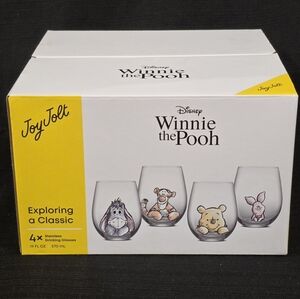 Disney Winnie the Pooh Stemless Glass Set